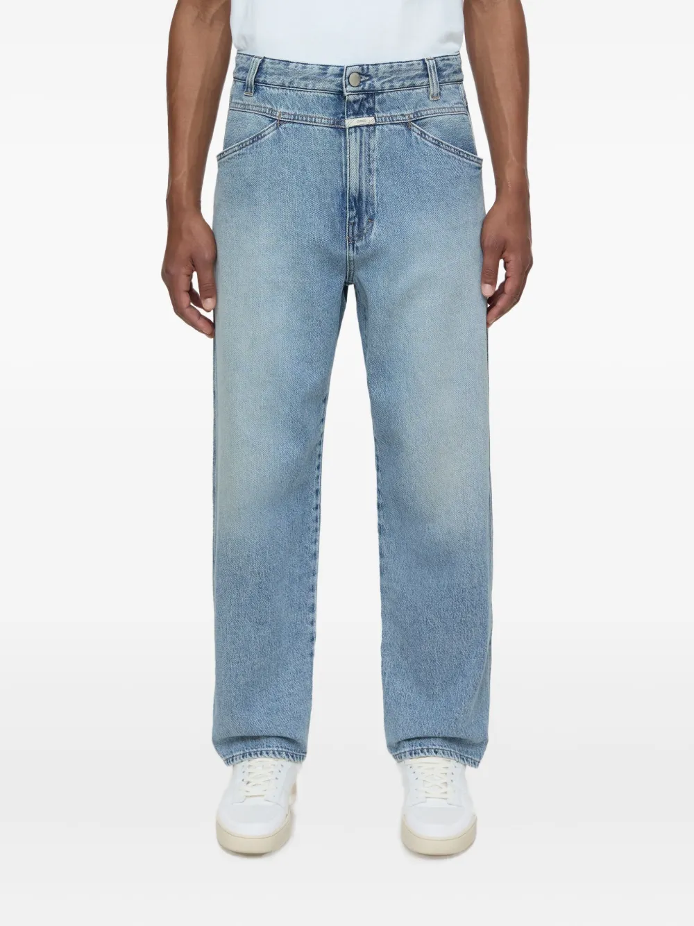 Closed X-Tend ruimvallende jeans - Blauw