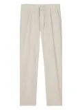 Closed drawstring trousers - Neutrals