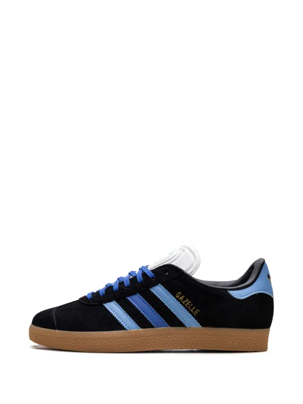 Adidas Gazelle "Black/Light Blue" Sneakers | Black | FARFETCH