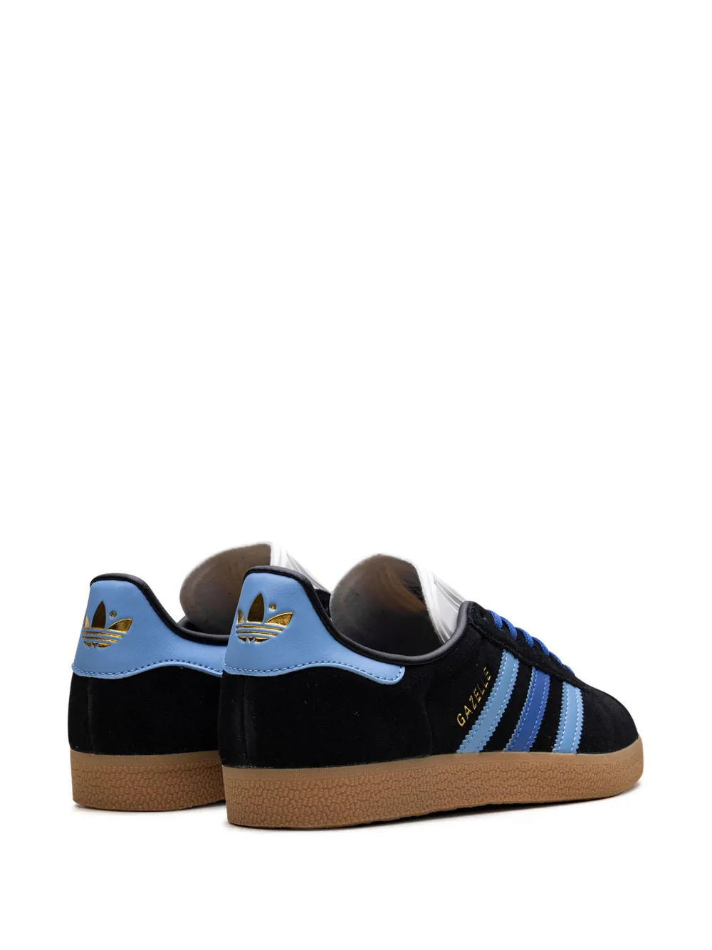 adidas Gazelle "Black Light Blue" sneakers