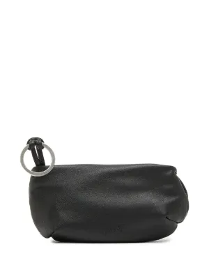 Prada サフィアーノレザー キーホルダー | ブラック | FARFETCH JP