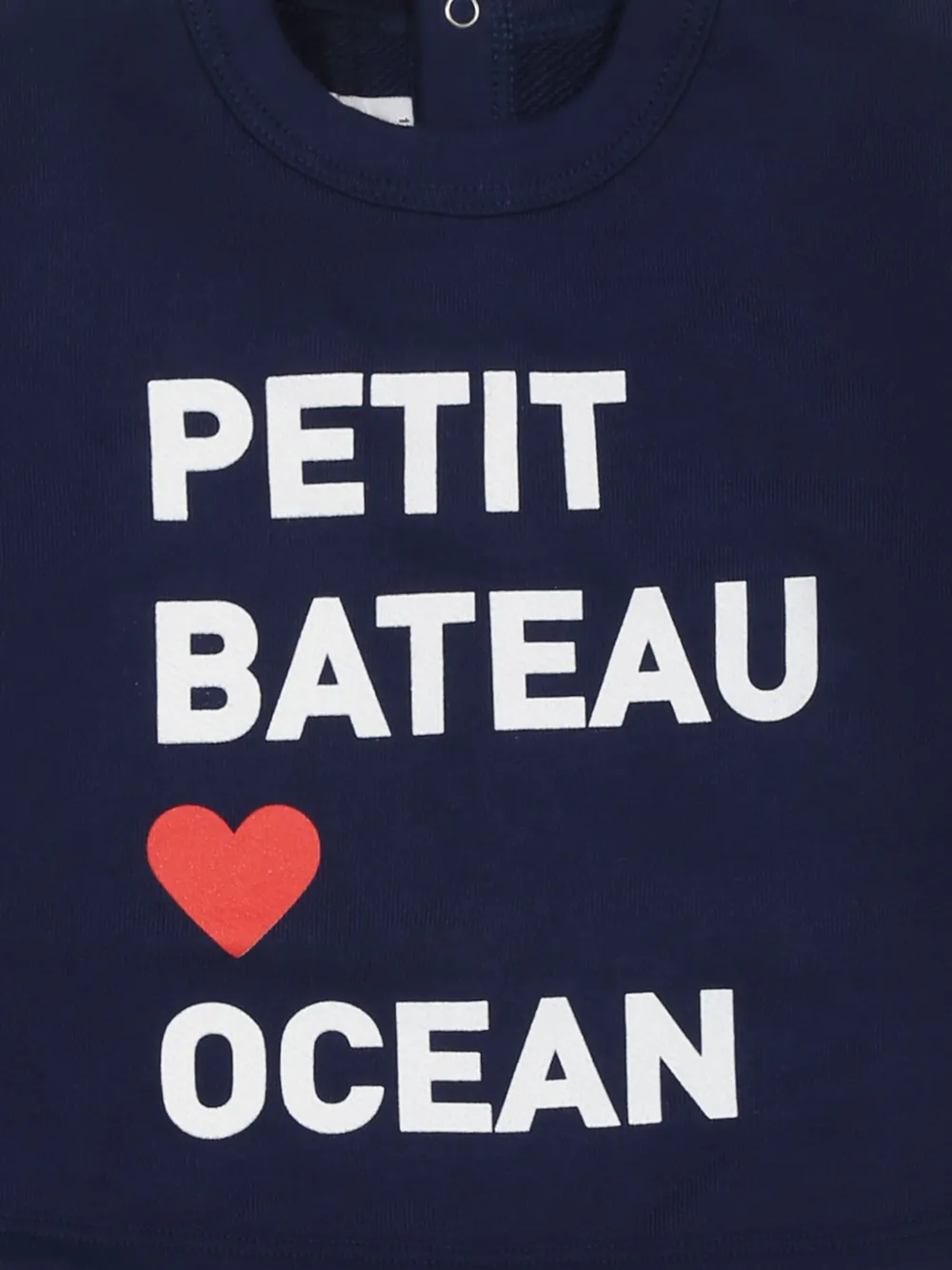 Petit Bateau Sweater van katoen Blauw