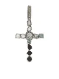 Dolce & Gabbana 18K white gold Anna topaz and spinel pendant - Silver
