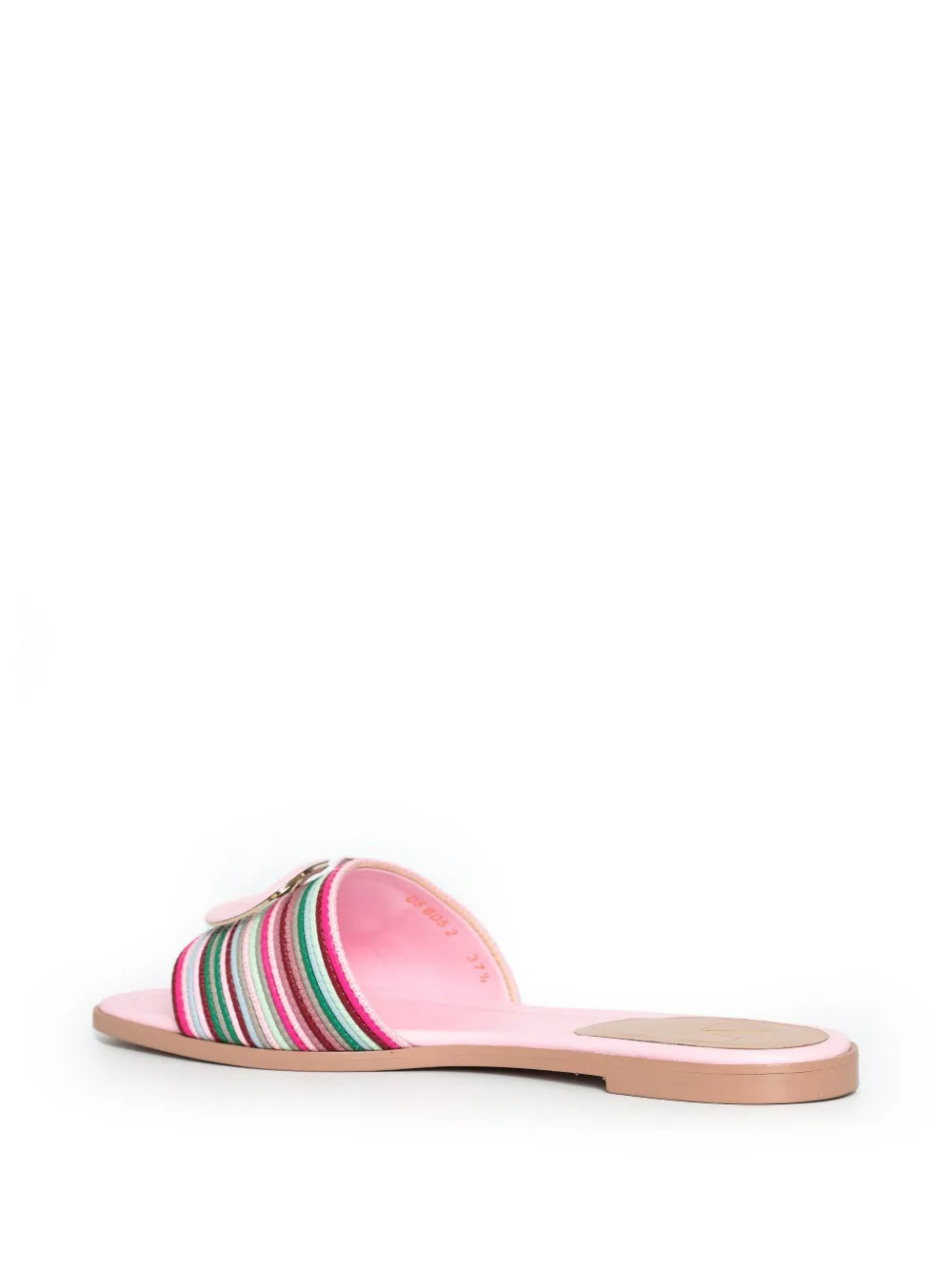Valentino Garavani VLogo slippers Roze