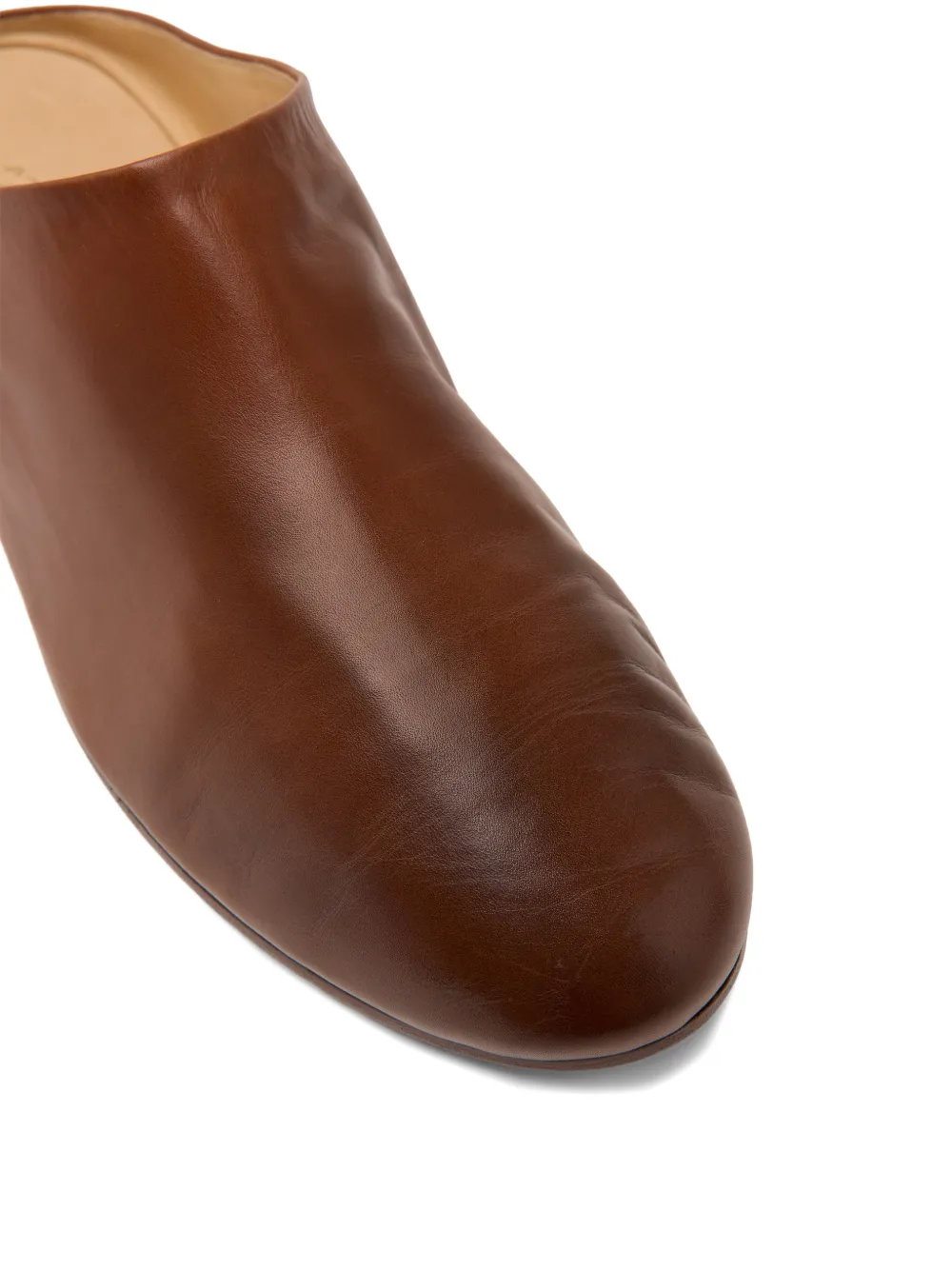Marsèll Steccoblocco leren slippers Bruin