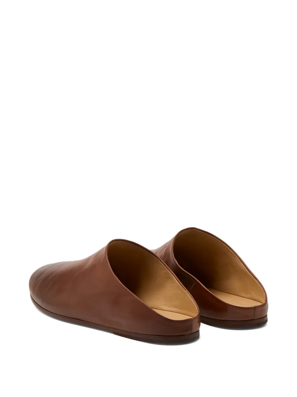Marsèll Steccoblocco leren slippers Bruin