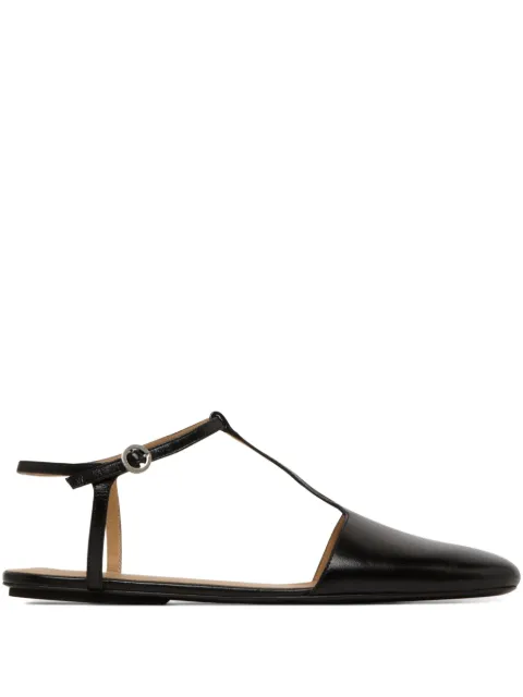 Marsèll Distesa leather flat pumps