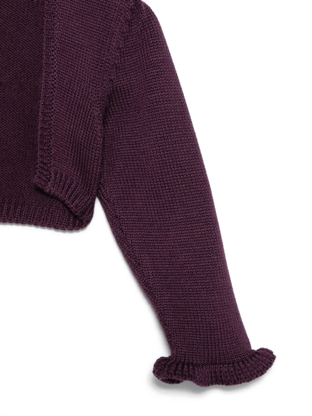 La Stupenderia Bolero met ruches Paars