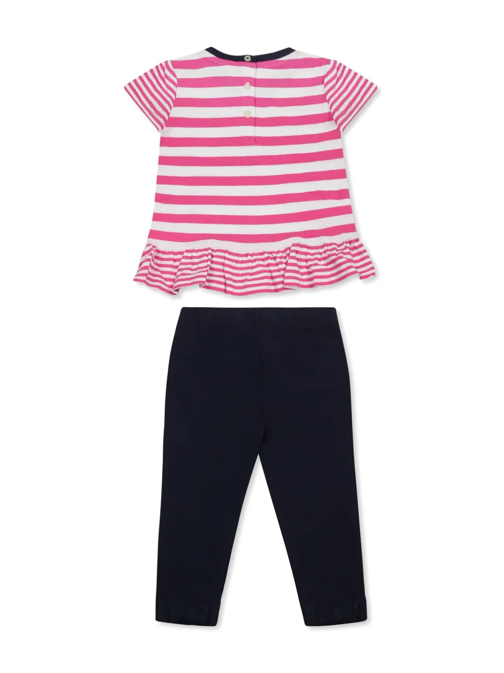 POLO RALPH LAUREN KIDS Gestreepte broek - Zwart