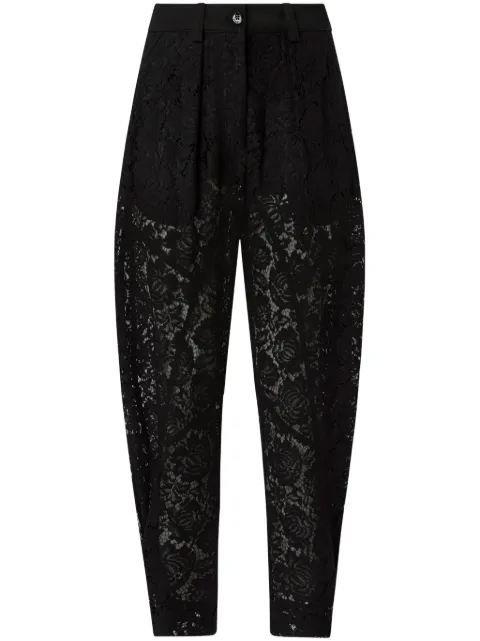 PINKO Floral Lace P-Pants trousers