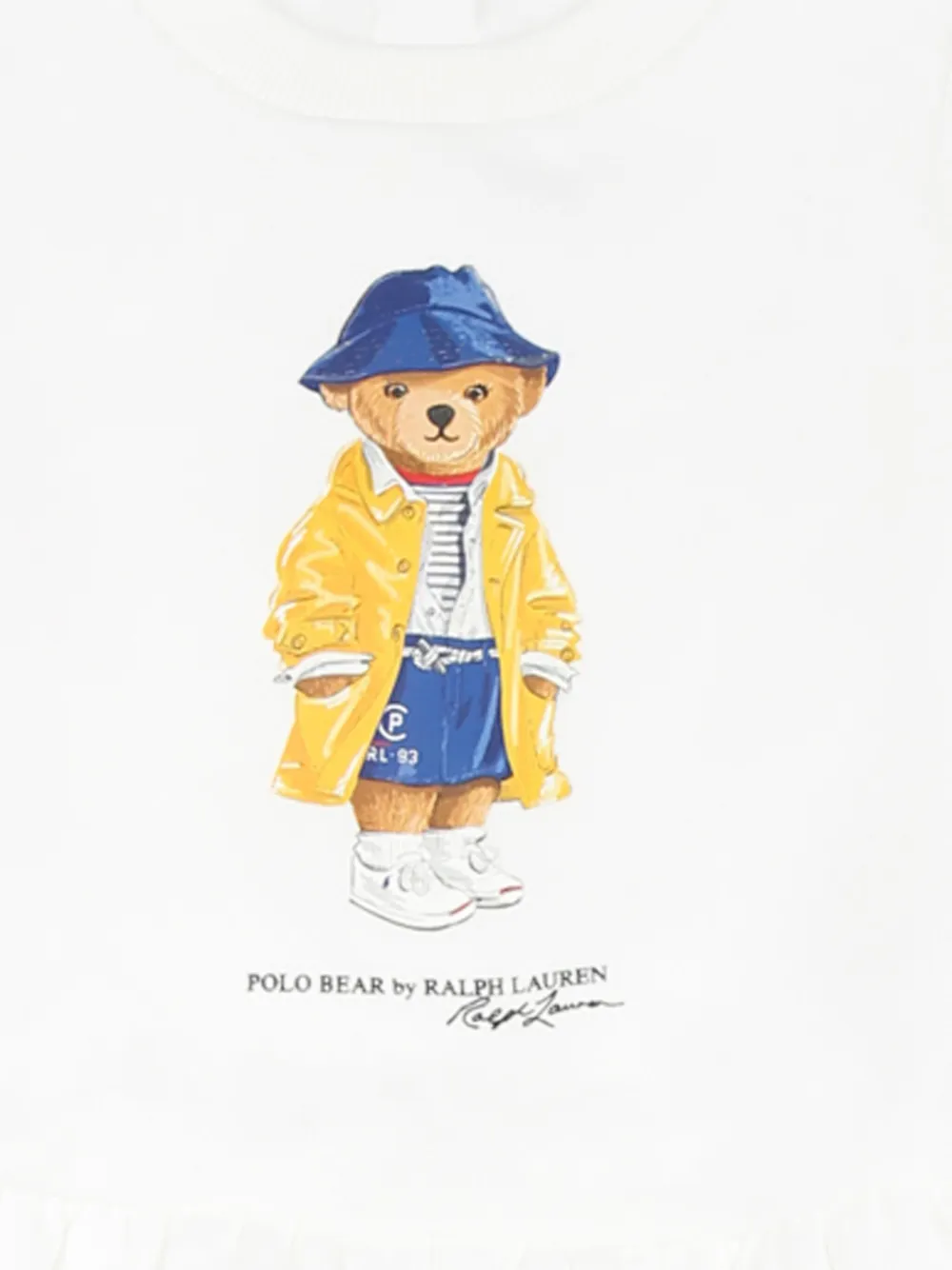 POLO RALPH LAUREN KIDS Broek met Polo Bear-print Blauw