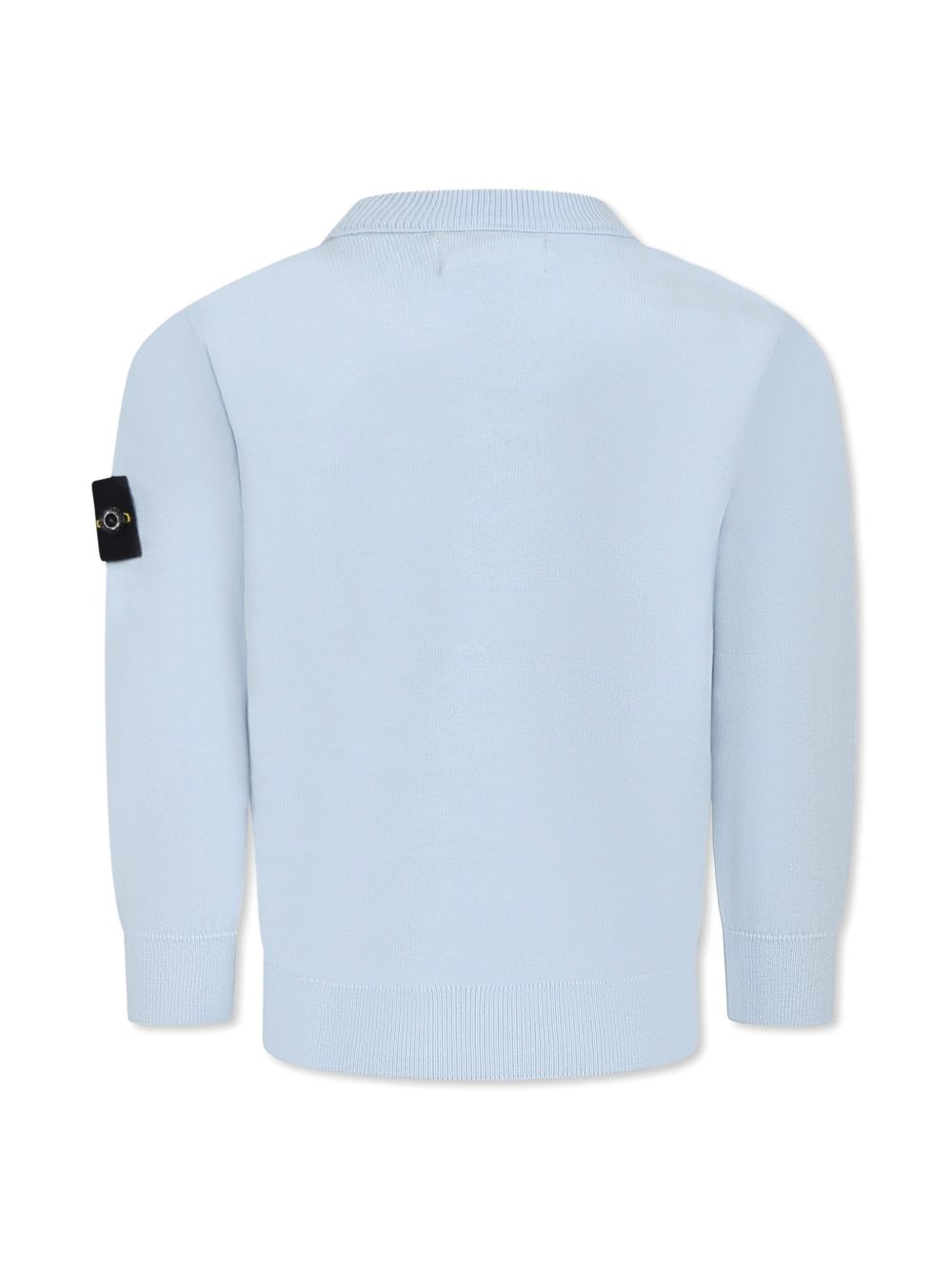 Stone Island Junior Sweater van biologisch katoen - Blauw