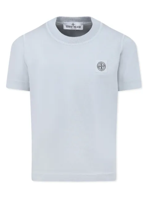 Stone Island Junior playera de algodón orgánico