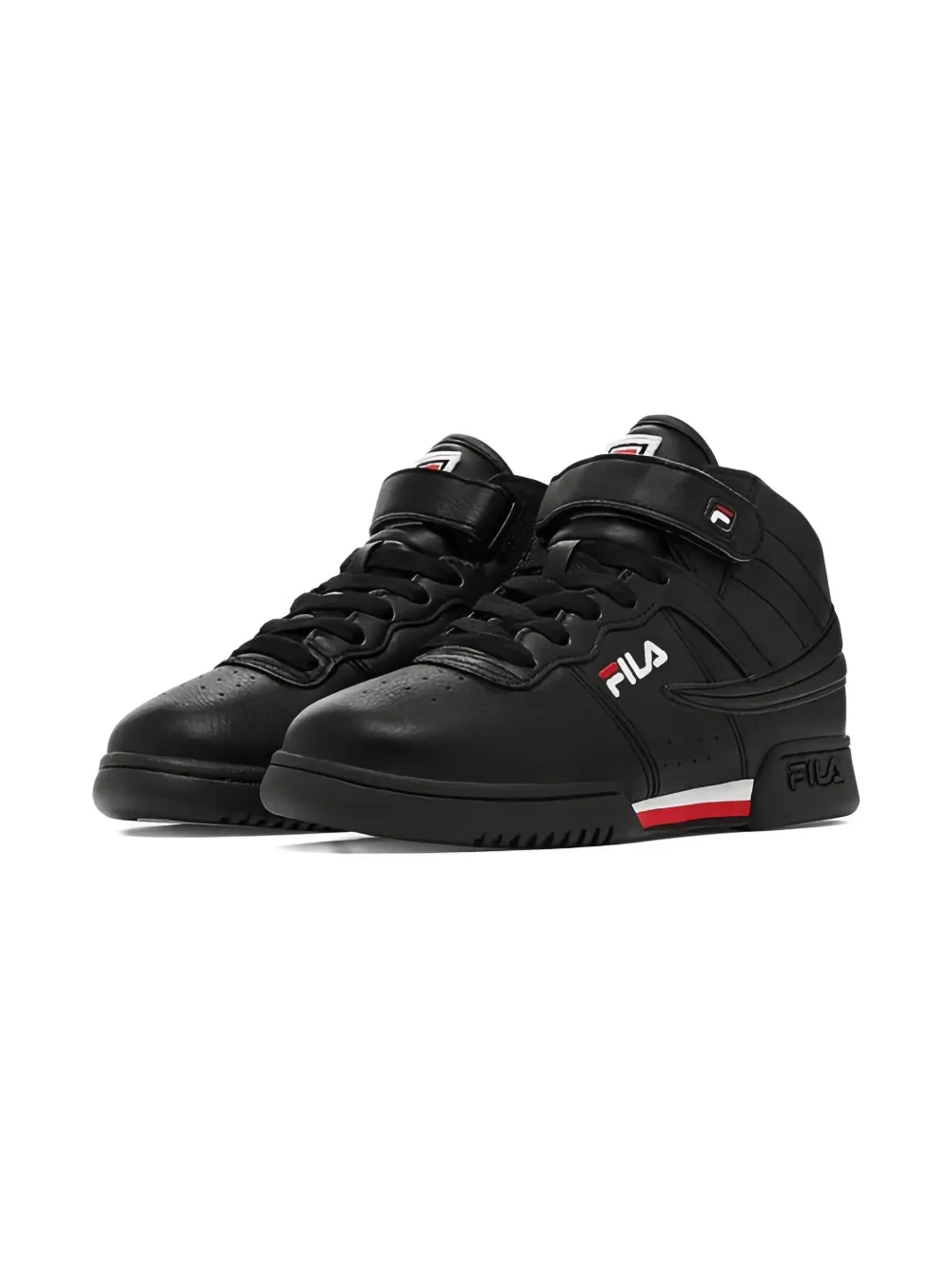 Fila Kids F-13 "Black White Red" sneakers Zwart