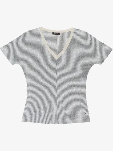 Loro Piana striped silk T-shirt