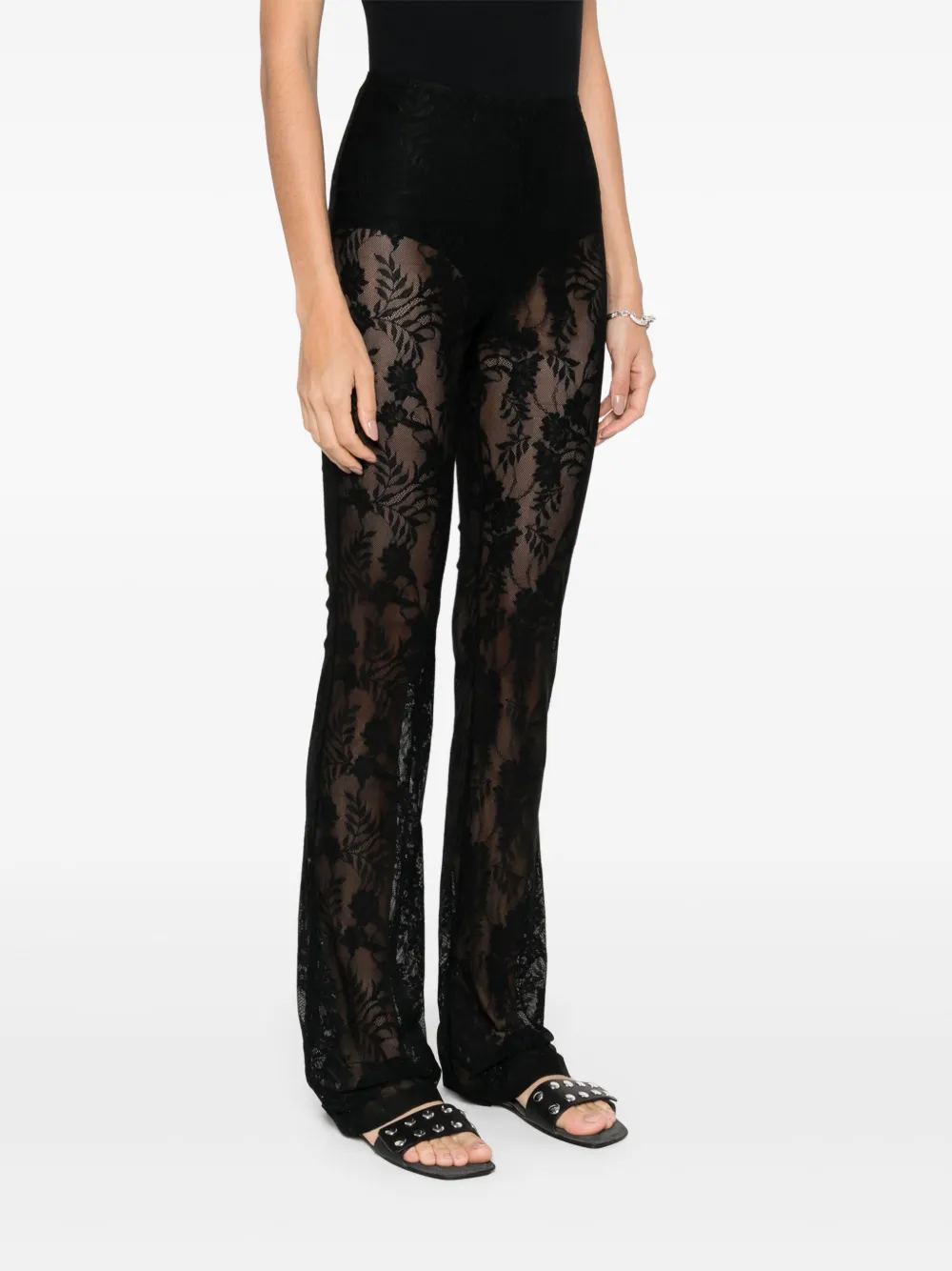 Shop Norma Kamali Bootcut Trousers