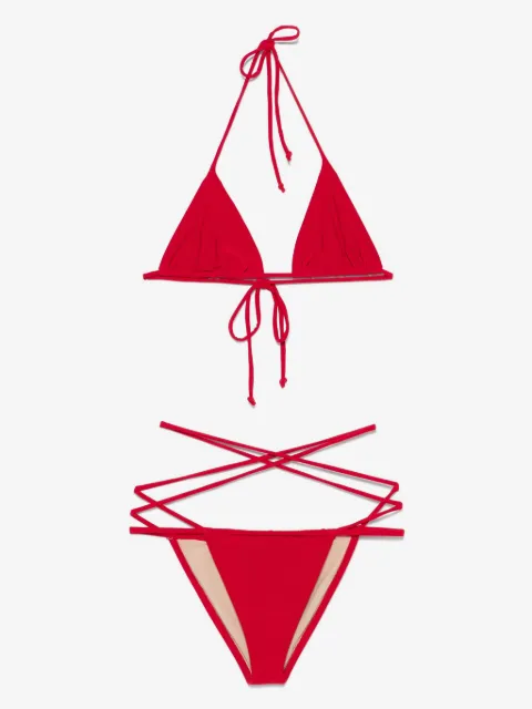 Norma Kamali Bikini met gekruiste bandjes