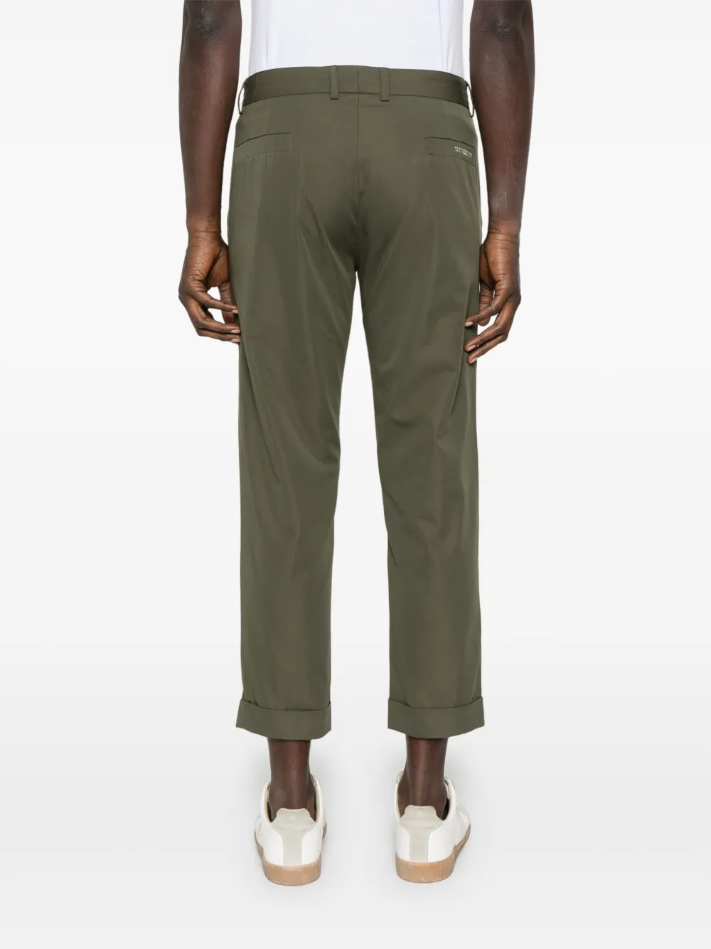 Société Anonyme 60 cropped broek Groen