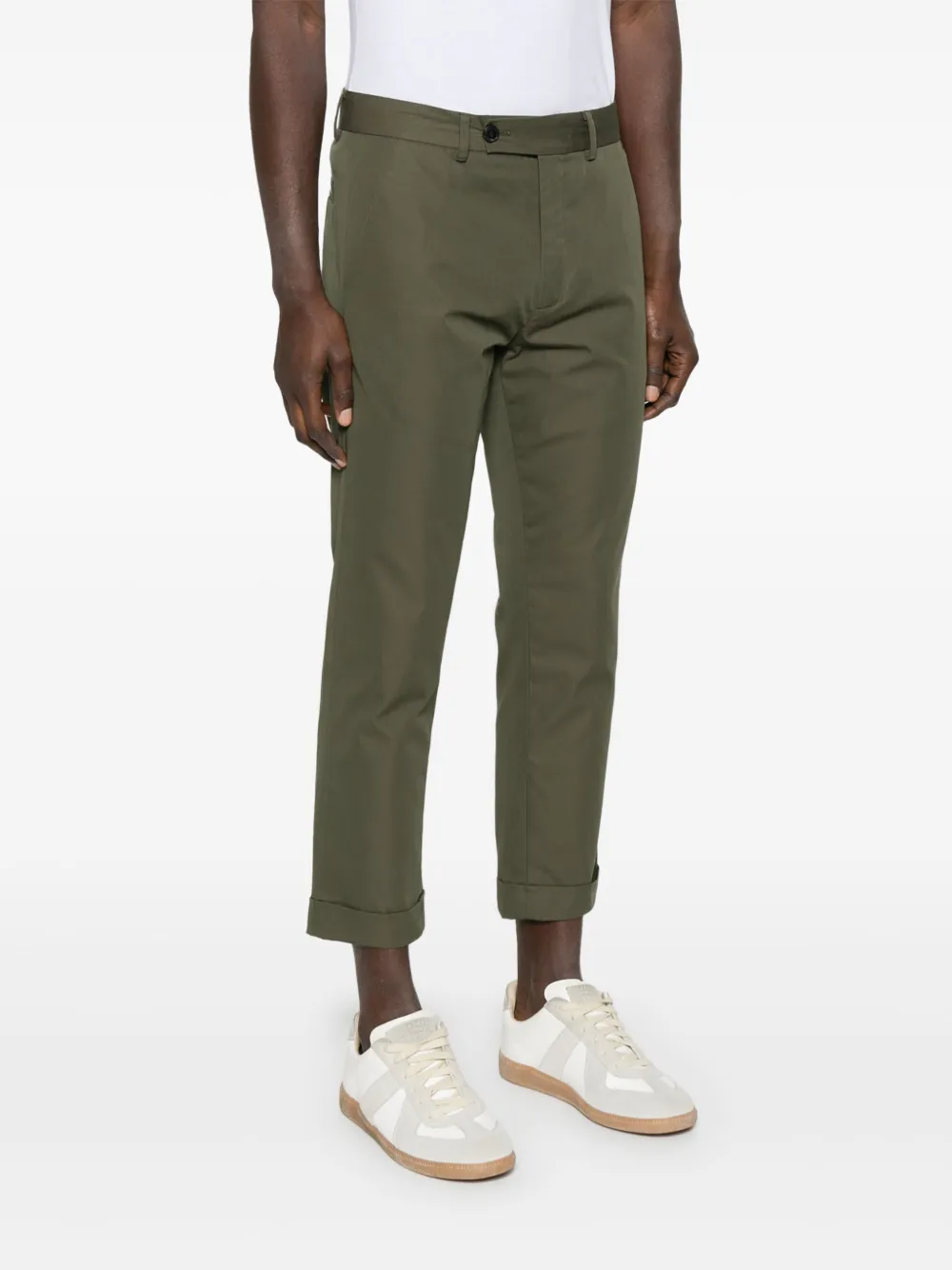 Société Anonyme 60 cropped broek Groen
