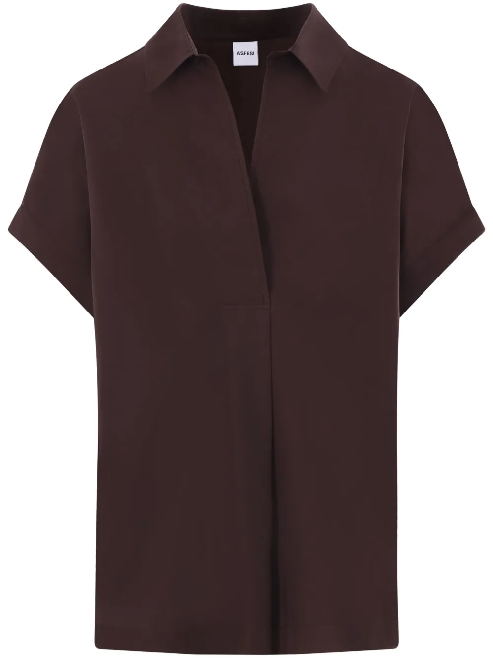 polo-collar shirt