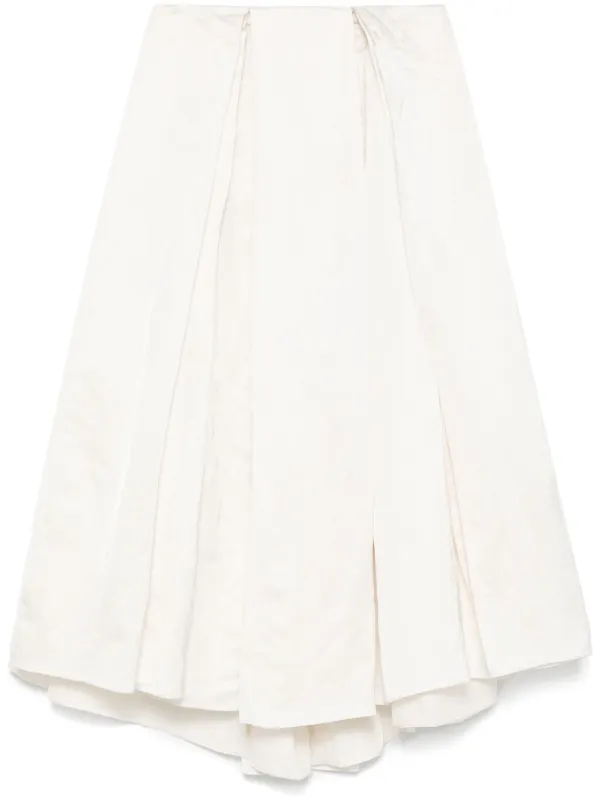 Abadia Elodie Skirt in White