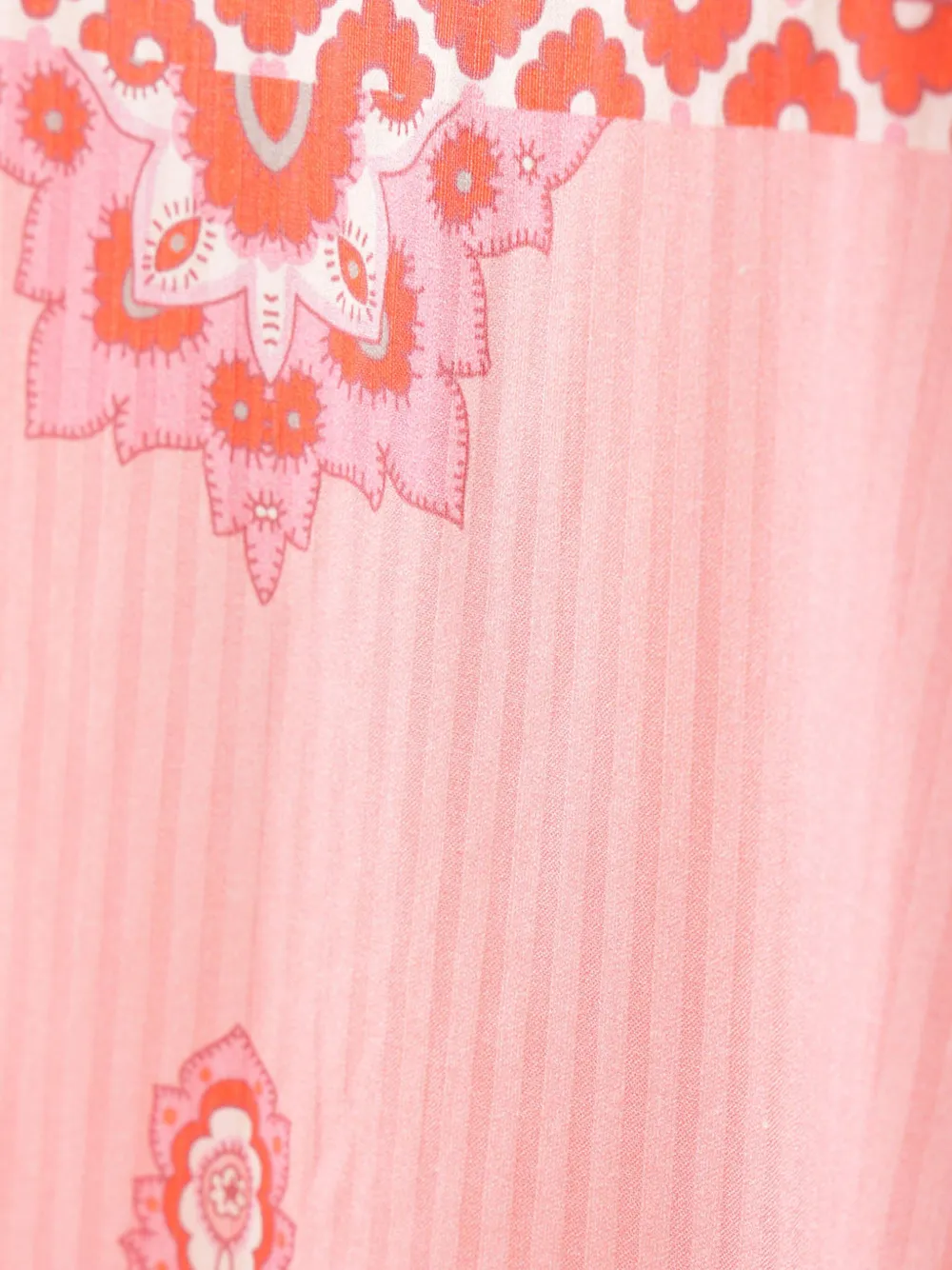 Shop Etro Paisley-print Maxi Skirt In Red