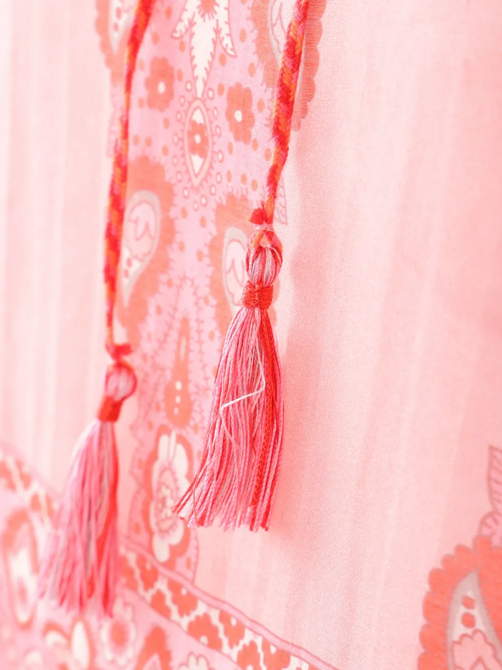 ETRO Mini-jurk met paisley-print Rood