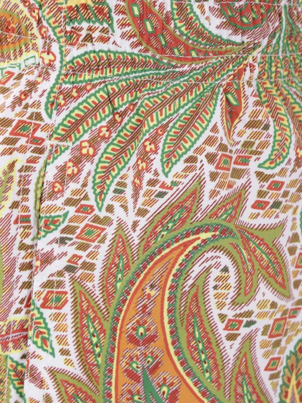 ETRO Paisley-print Swim Shorts | Green | FARFETCH ID