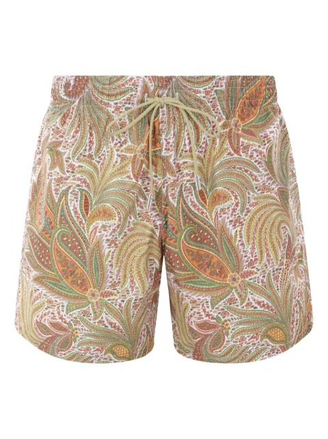 ETRO Paisley-print swim shorts