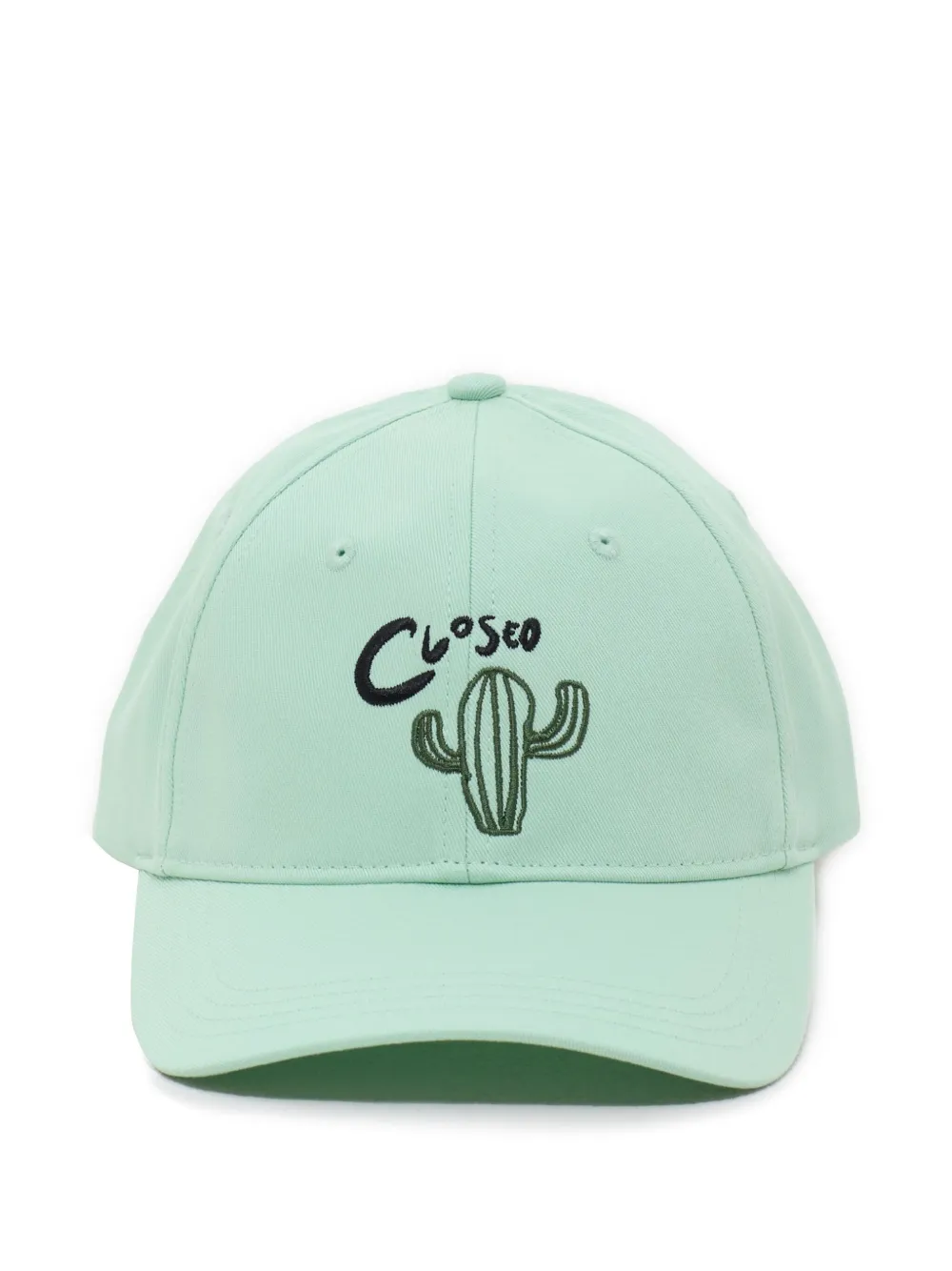 logo-embroidered cap