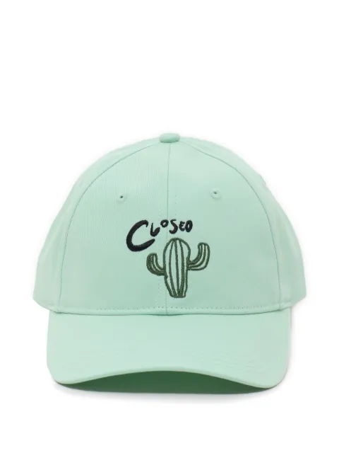 Closed casquette à logo brodé