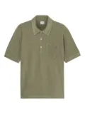 Closed jersey polo shirt - Green