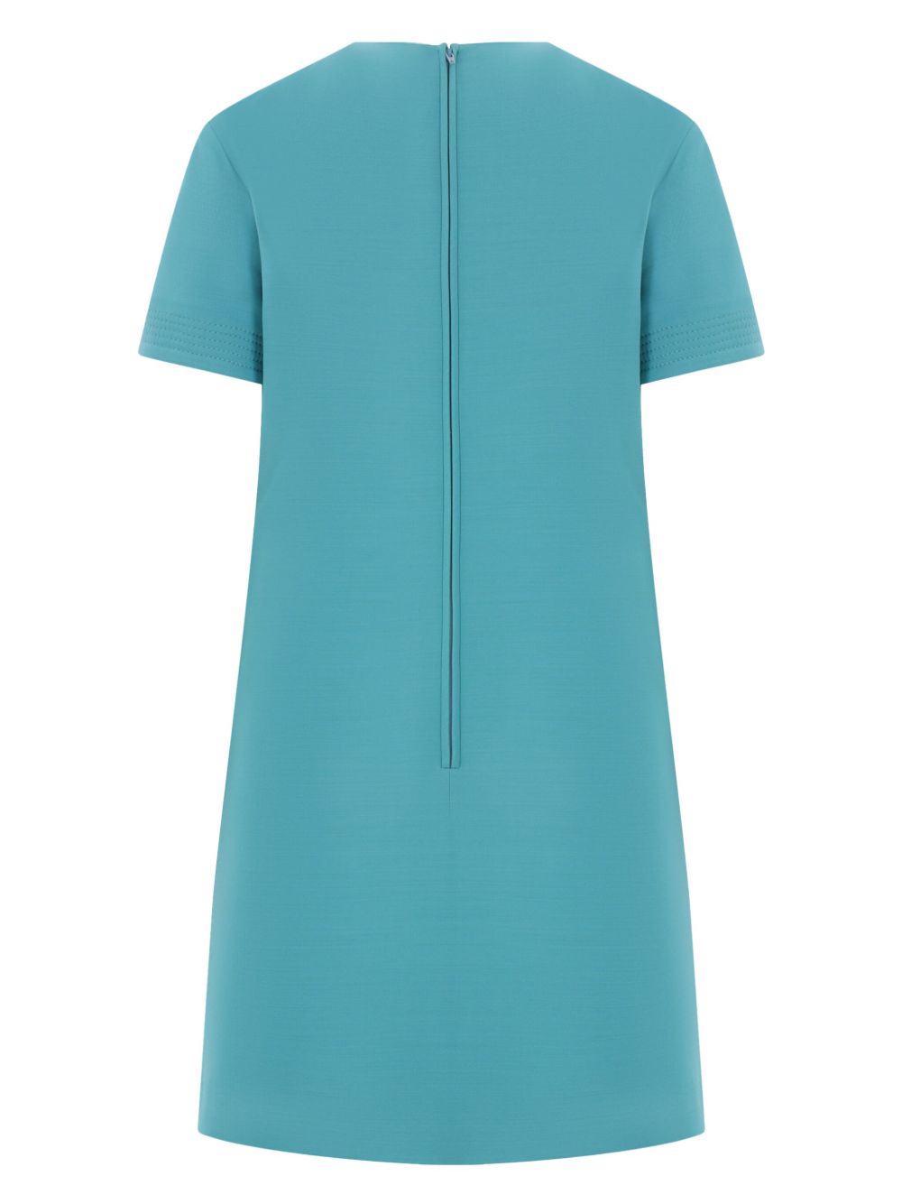 Valentino Garavani VLogo short-sleeved dress - Blauw