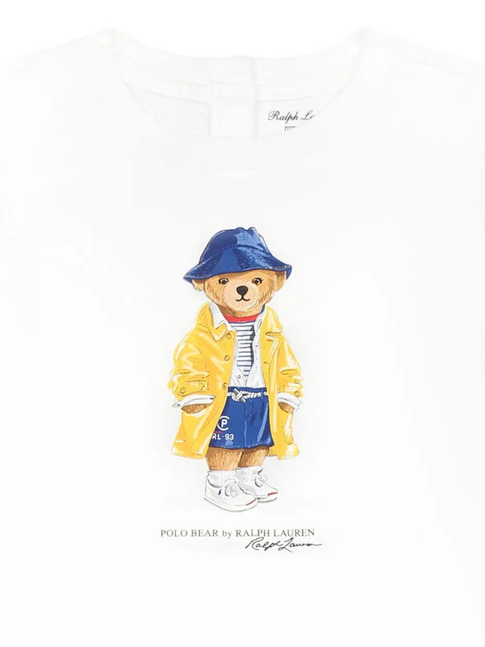 POLO RALPH LAUREN KIDS T-shirt met print Wit