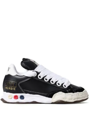 Maison MIHARA YASUHIRO Herbire Puffer Sneakers | Black | FARFETCH