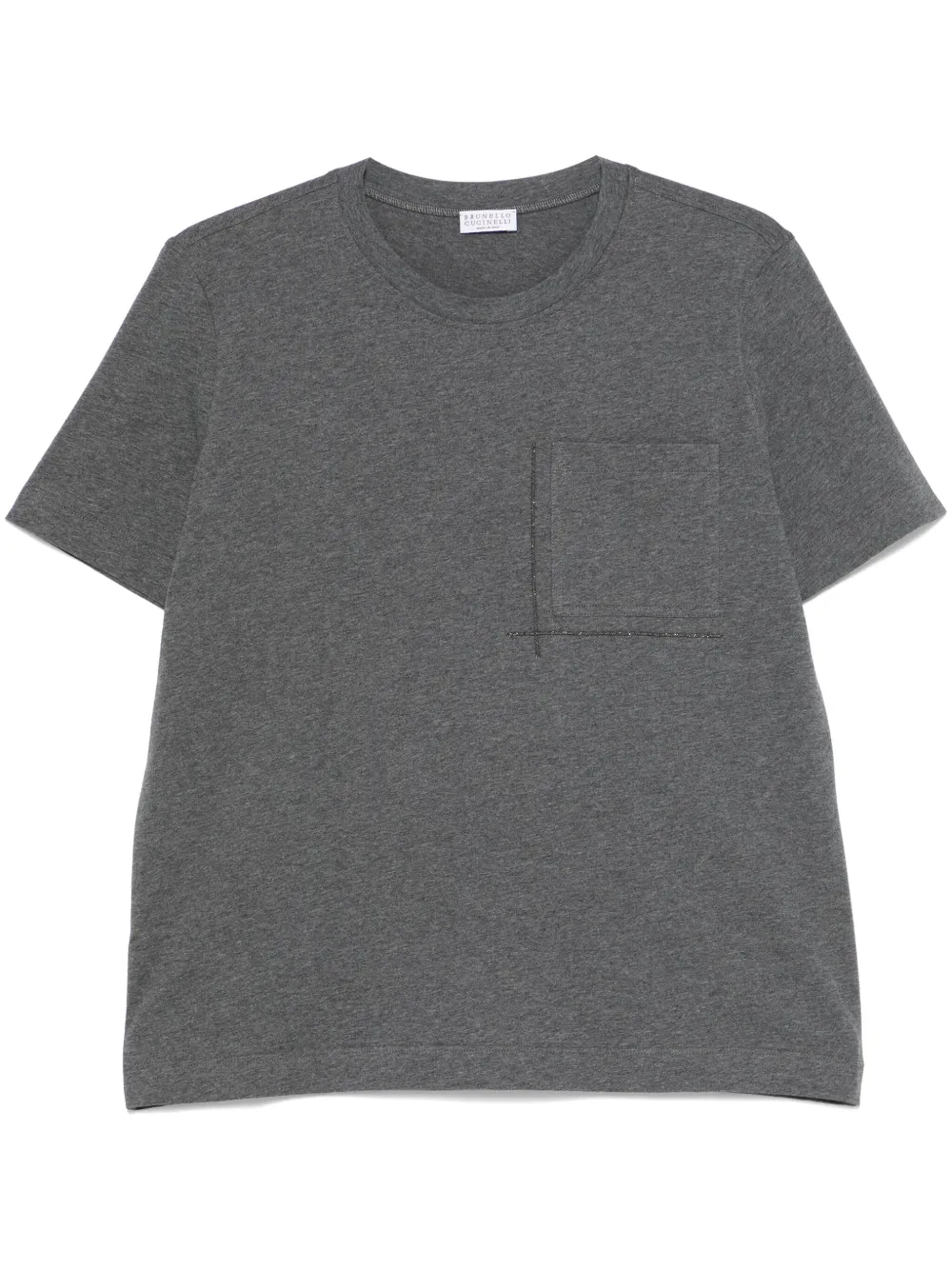 Brunello Cucinelli Katoenen T-shirt Grijs