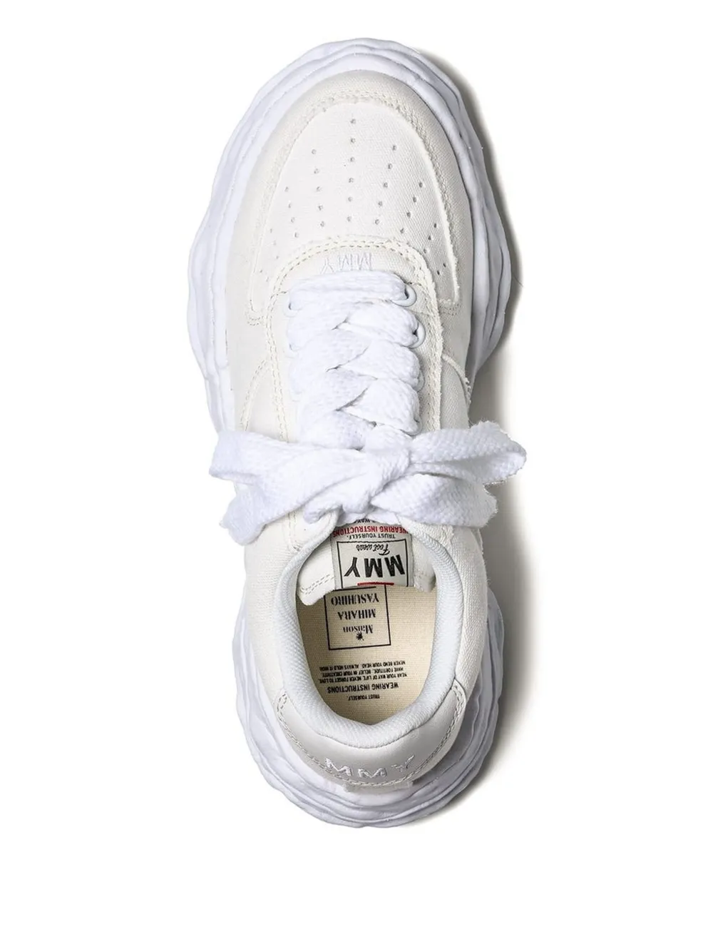 Maison MIHARA YASUHIRO Low-top sneakers Wit