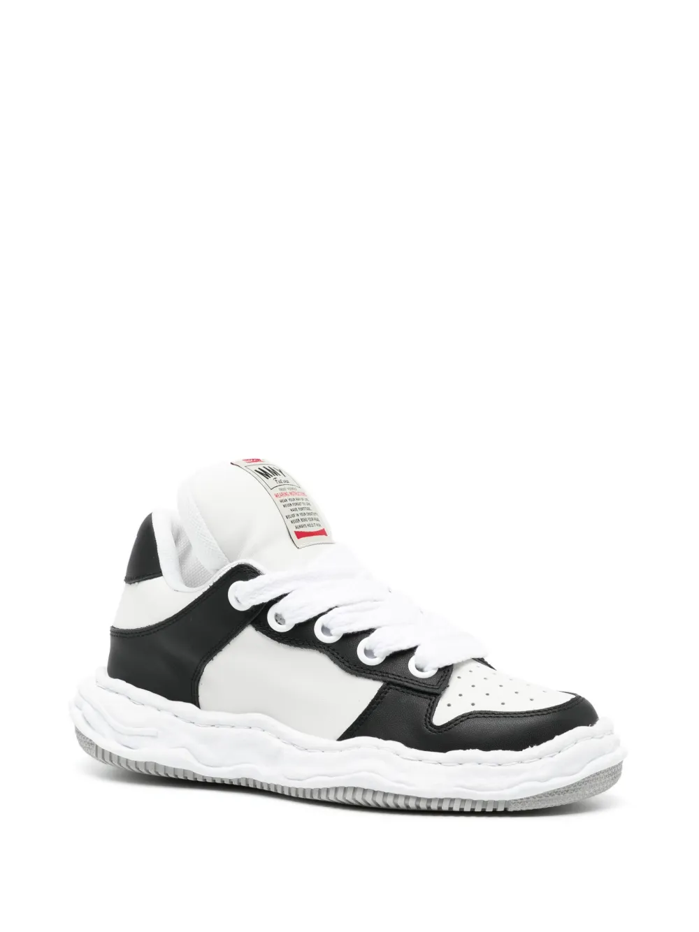 Maison MIHARA YASUHIRO Wayne low-top sneakers - BLACK WHITE