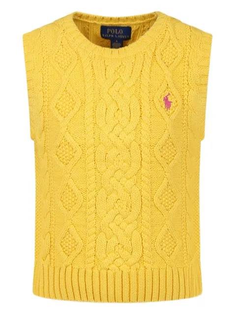 POLO RALPH LAUREN KIDS Polo Pony-motif vest
