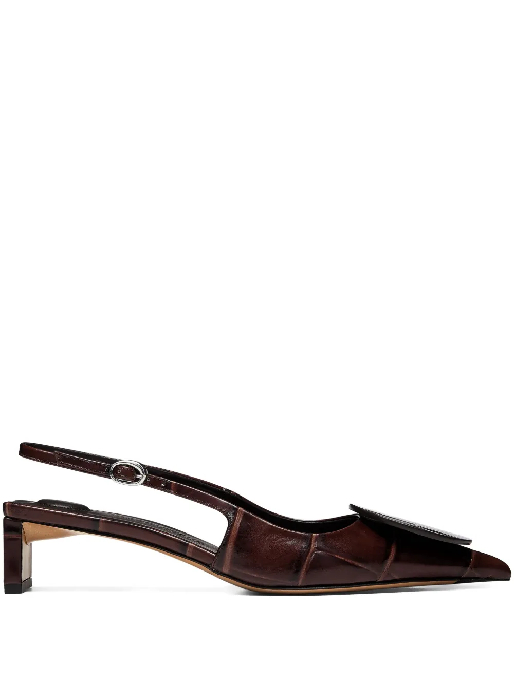 Jacquemus 40mm Les Slingbacks Duelo pumps Rood