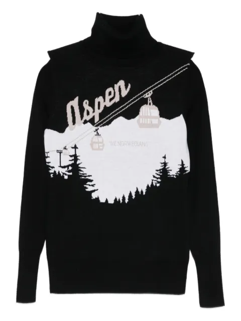 We Norwegians roll-neck top