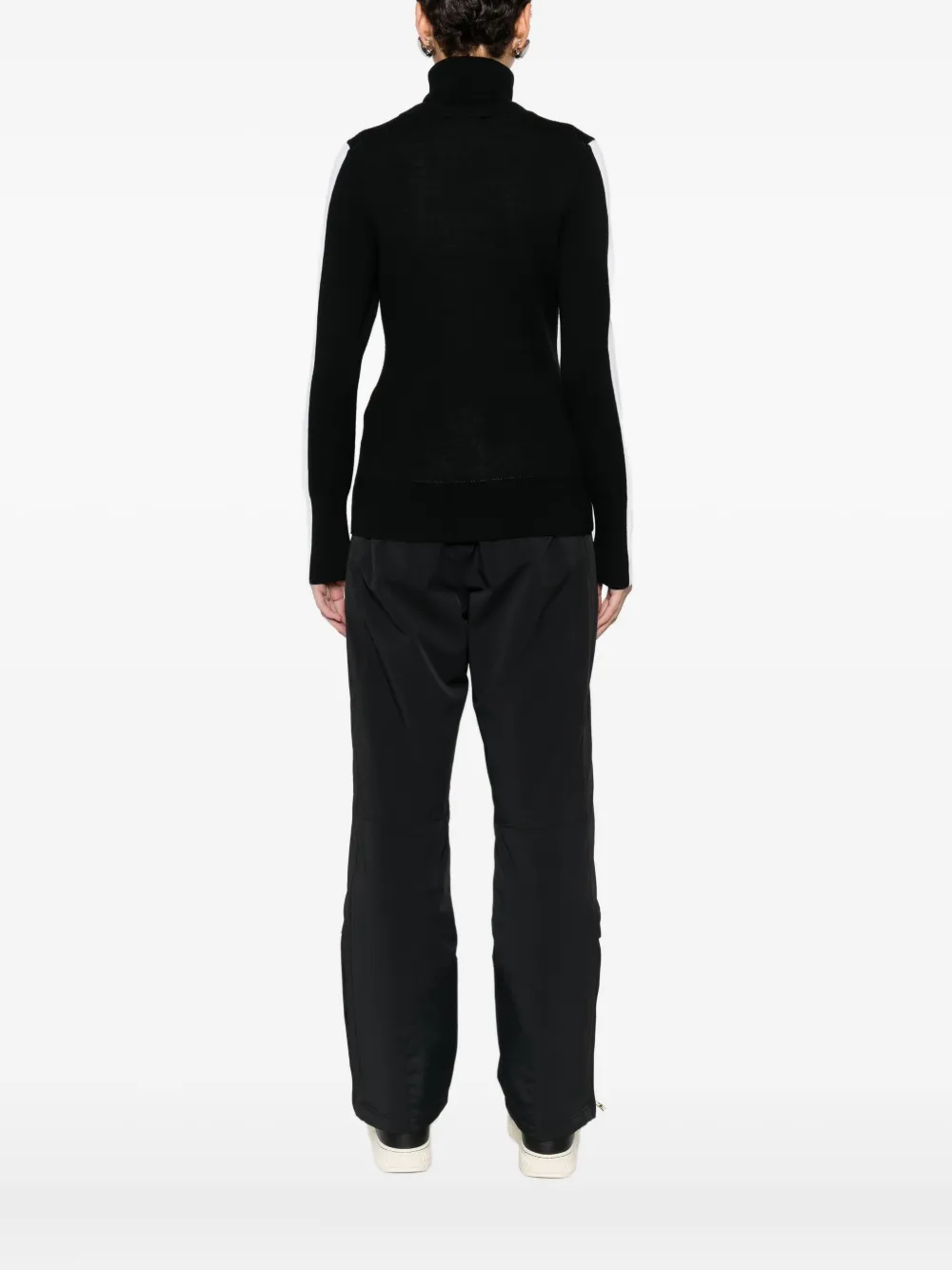We Norwegians Roll-neck Top In Black