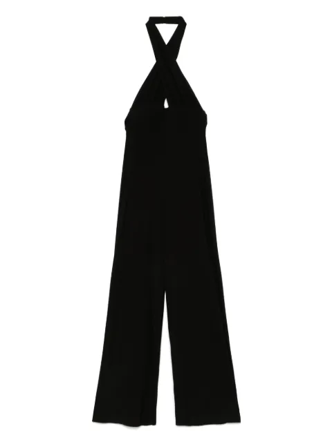 Norma Kamali jumpsuit con cuello halter