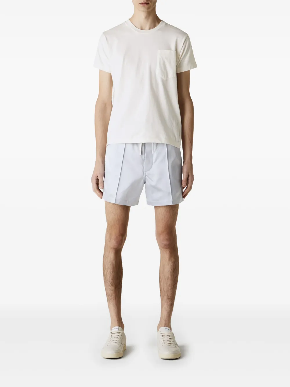 TOM FORD satin shorts - Blauw