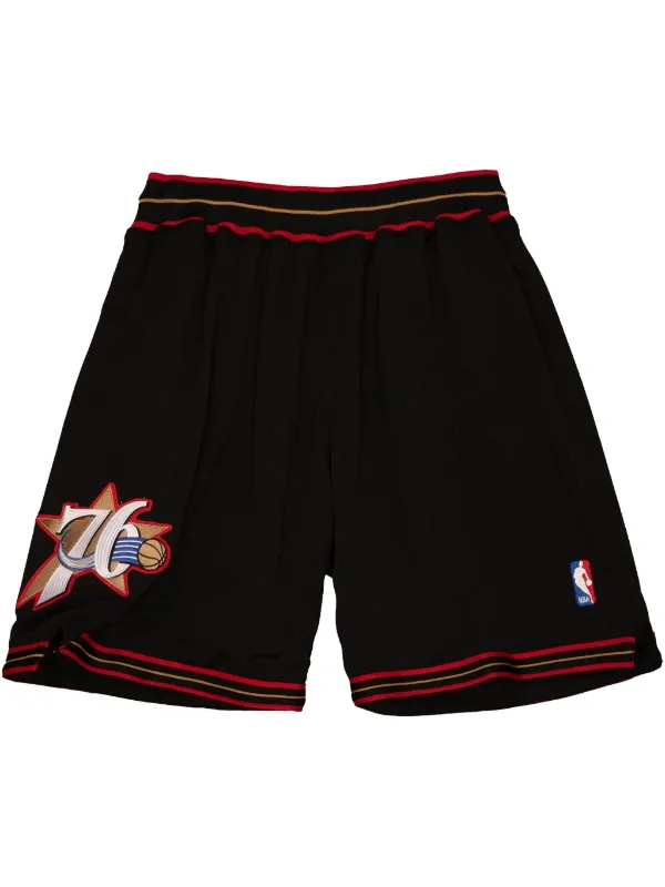 Clothing Basketball Shorts Just Don Shorts Sixers Mitchell Ness
