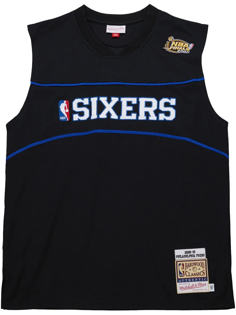 Mitchell & Ness 2000/01 Philadelphia 76ers Authentic shooting jersey | Black | Image 1