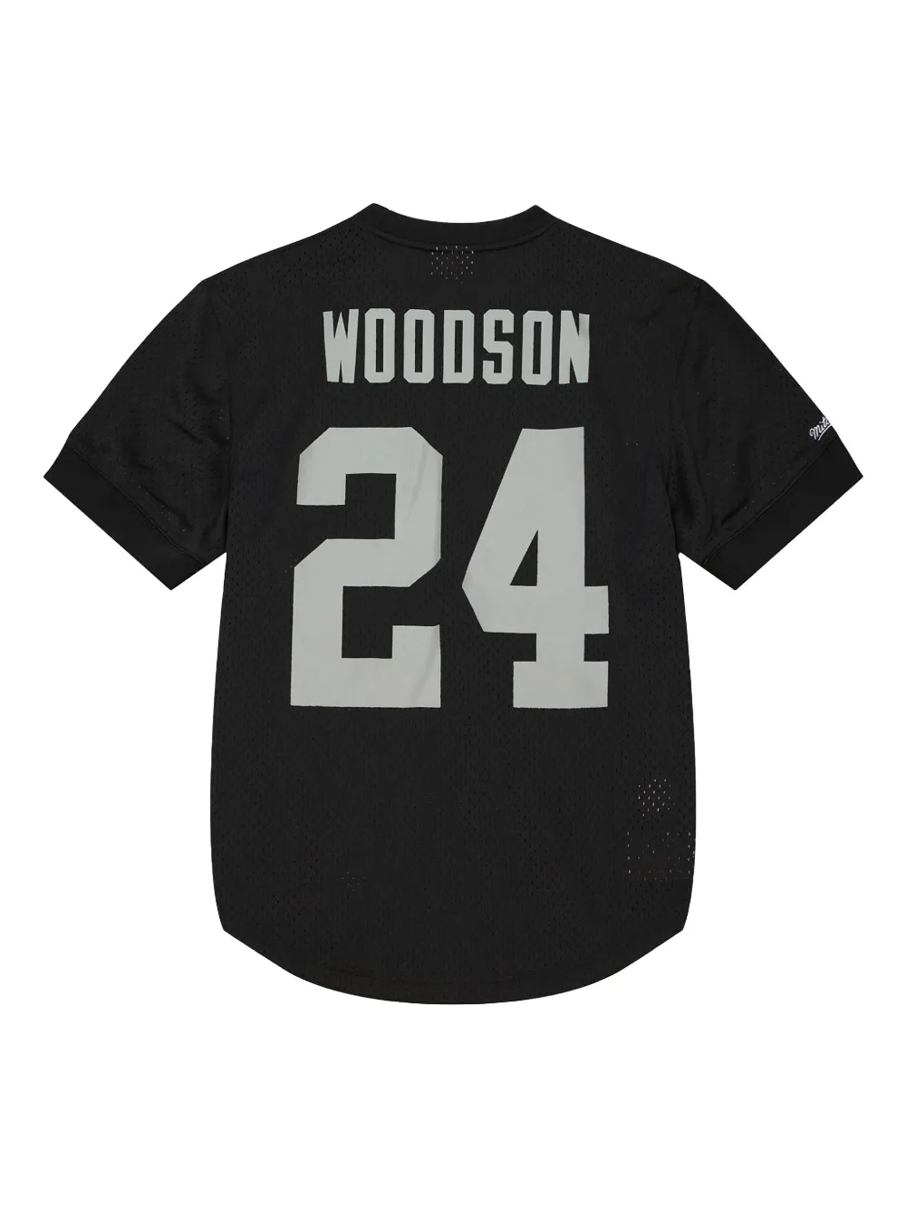 Mitchell & Ness 2002 Charles Woodson Oakland Raiders Name & Number "Black" jersey | T-Shirts | Image 2
