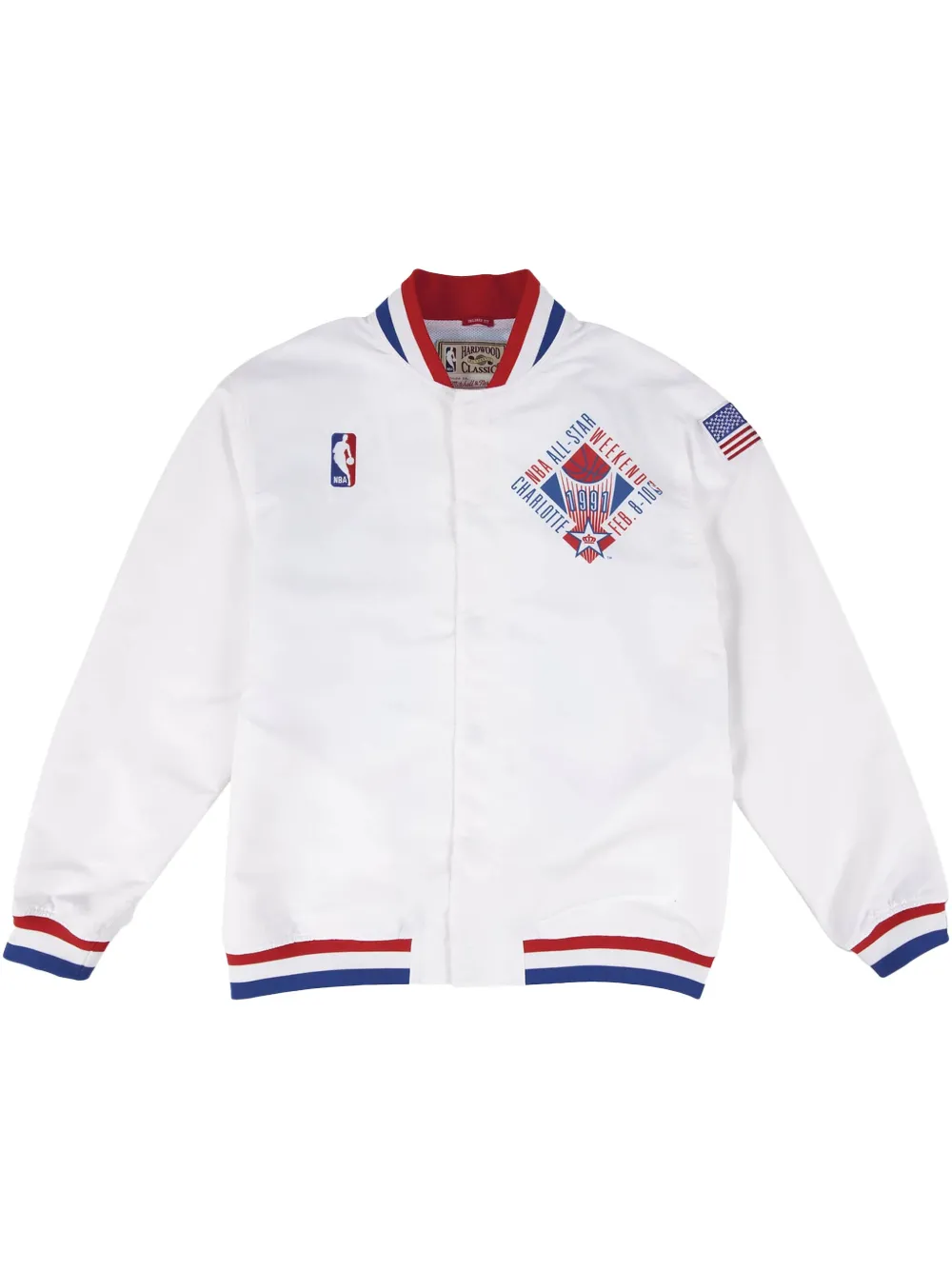 Mitchell & Ness 1991 NBA All-Star Game "Eastern" ジャケット - ホワイト Mitchell & Ness 1991 NBA All-Star Game "Eastern" ジャケット - ホワイト