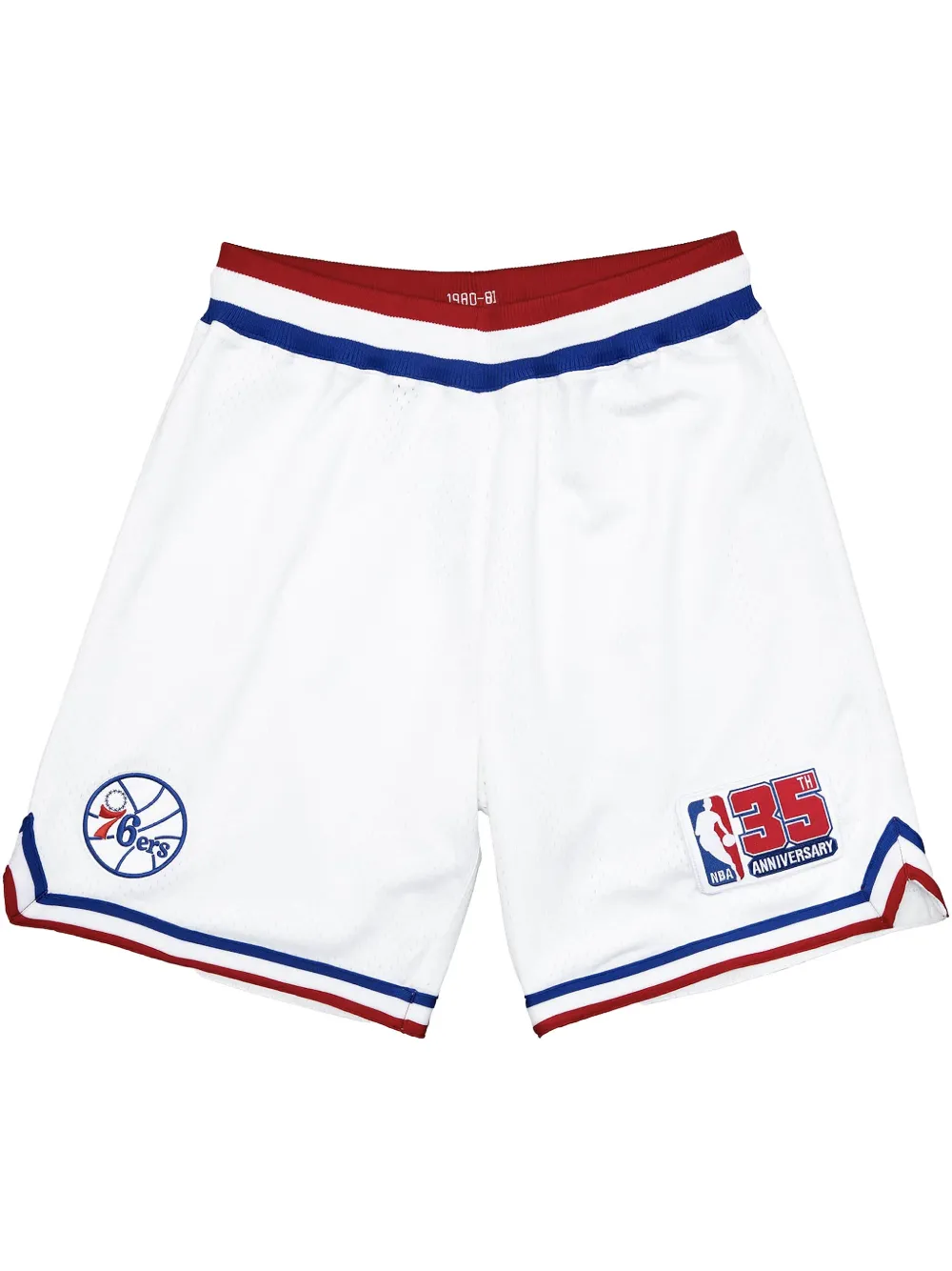 Mitchell & Ness Philadelphia 76ers 1980/81 authentic shorts | White | Image 1
