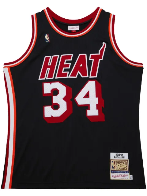 Mitchell & Ness Hardwood Classics Authentic "NBA Miami Heat 2013-14 Ray Allen" jersey